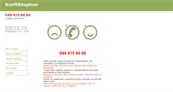 Desktop Screenshot of konfliktophon.ch